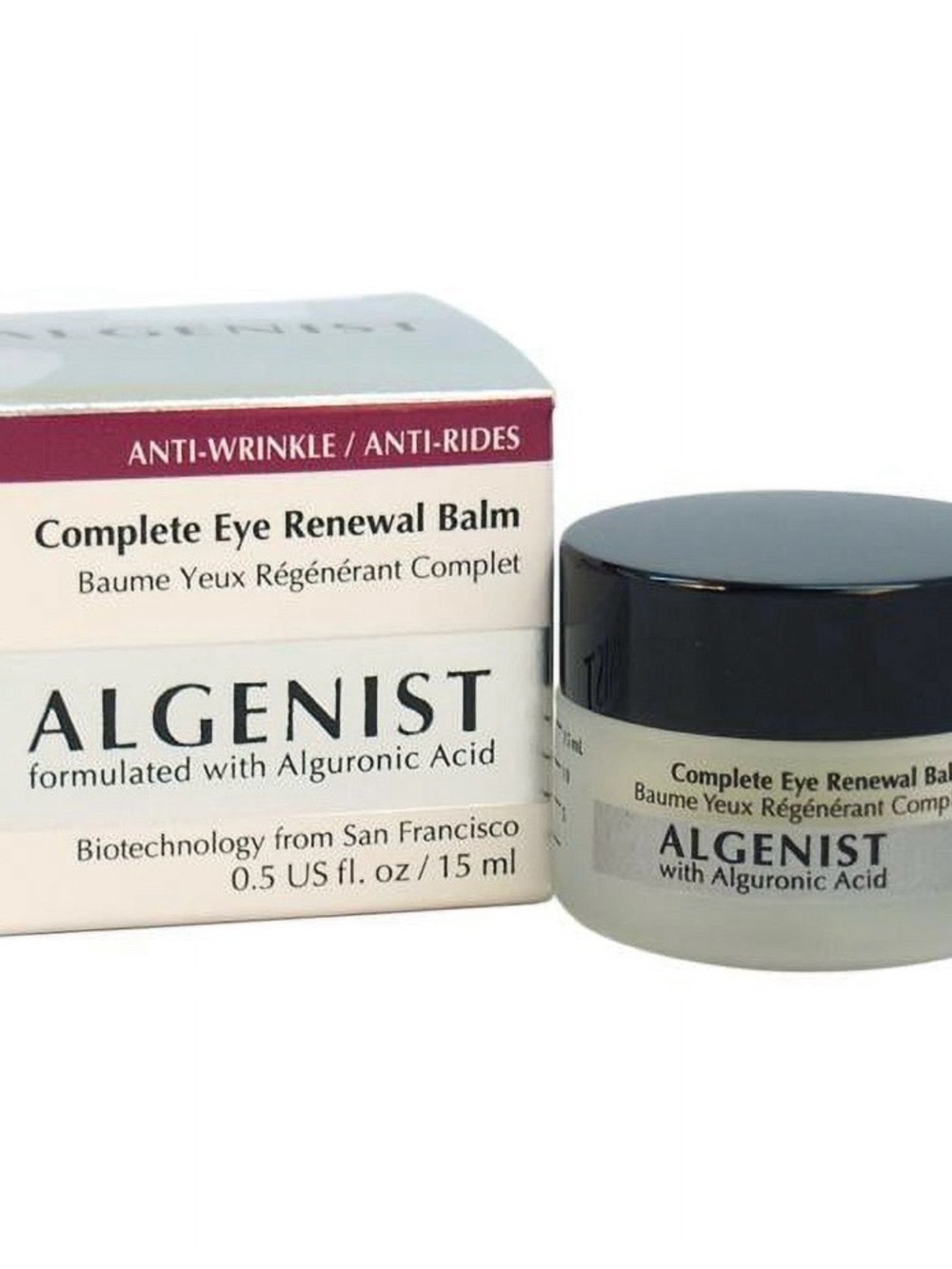ALGENIST Complete Eye Renewal Balm for Wrinkles, Dark Circles & Puffiness 0.5 oz